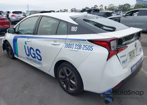 2019 Toyota Prius Xle из США, поврежденный, VIN JTDKARFU6K3082581